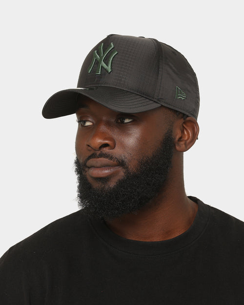 New Era New York Yankees 'Ripstop' 9FORTY A-Frame Snapback Black/Green