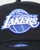 New Era Los Angeles Lakers 'Black Royal' 9FORTY A-Frame Snapback Black/Royal/White