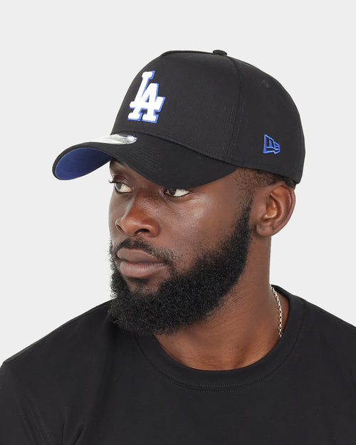 New Era Los Angeles Dodgers 'Black Royal' 9FORTY A-Frame Snapback Black/Royal/White