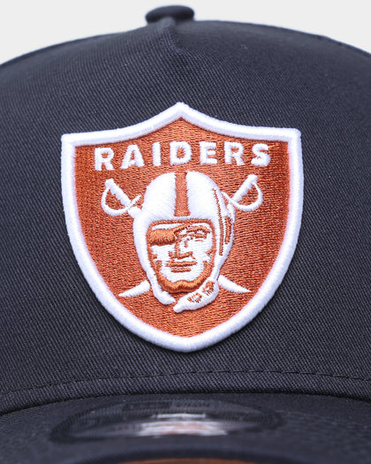 New Era Las Vegas Raiders 9FORTY A-Frame Snapback Navy/Rust