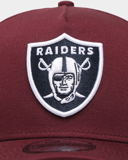 New Era Las Vegas Raiders 9FORTY A-Frame Snapback Maroon/Navy/White