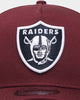 New Era Las Vegas Raiders 9FORTY A-Frame Snapback Maroon/Navy/White