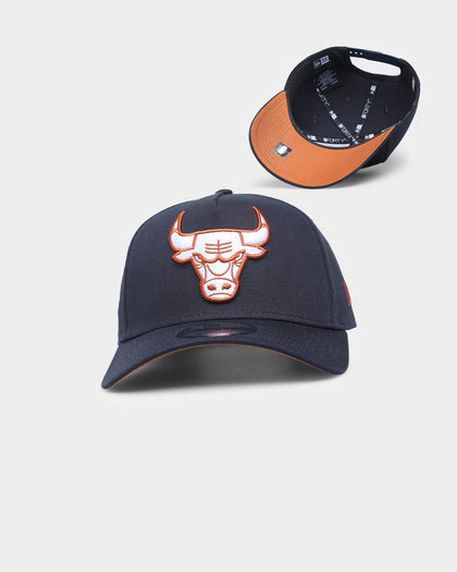New Era Chicago Bulls 9FORTY A-Frame Snapback Navy/Rust