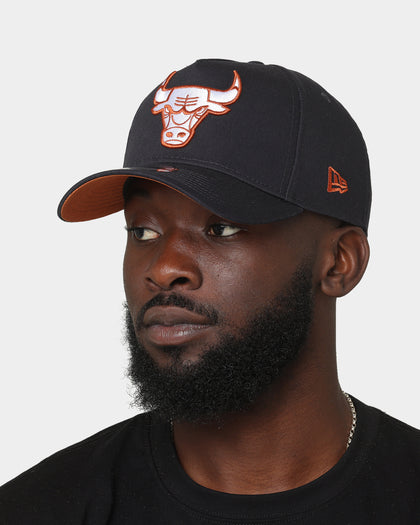 New Era Chicago Bulls 9FORTY A-Frame Snapback Navy/Rust