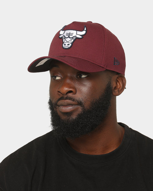 New Era Chicago Bulls 9FORTY A-Frame Snapback Maroon/Navy/White