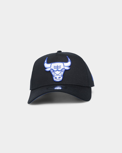 New Era Chicago Bulls 'Black Royal' 9FORTY A-Frame Snapback Black/Royal/White