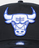 New Era Chicago Bulls 'Black Royal' 9FORTY A-Frame Snapback Black/Royal/White