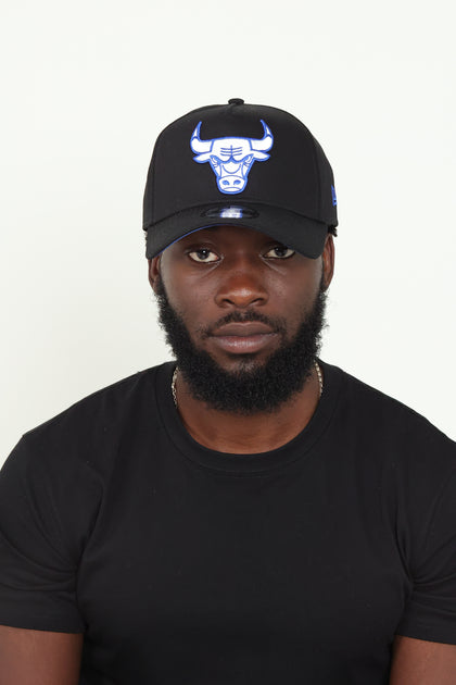 New Era Chicago Bulls 'Black Royal' 9FORTY A-Frame Snapback Black/Royal/White