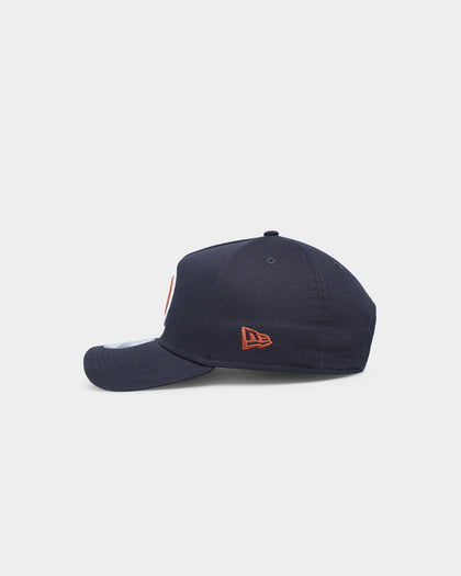 New Era Brooklyn Nets 9FORTY A-Frame Snapback Navy/Rust