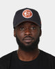 New Era Brooklyn Nets 9FORTY A-Frame Snapback Navy/Rust