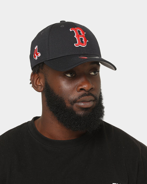 New Era Boston Red Sox 'Velcro Mesh' 9FORTY Strapback OTC