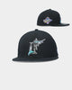 New Era Florida Marlins 'Black World Series' 59FIFTY Fitted Black/Grey