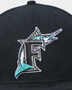 New Era Florida Marlins 'Black World Series' 59FIFTY Fitted Black/Grey