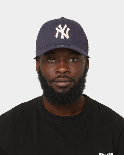 New Era New York Yankees Peached Twill 39THIRTY Stretch Fit Light Navy