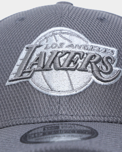 New Era Los Angeles Lakers 'Graphite Grey' 39THIRTY Stretch Fit Black/Grey