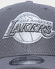 New Era Los Angeles Lakers 'Graphite Grey' 39THIRTY Stretch Fit Black/Grey
