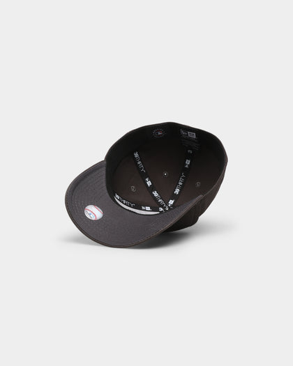 New Era Los Angeles Dodgers 'Graphite Peached Twill' 39THIRTY Stretch Fit Graphite/Ivory