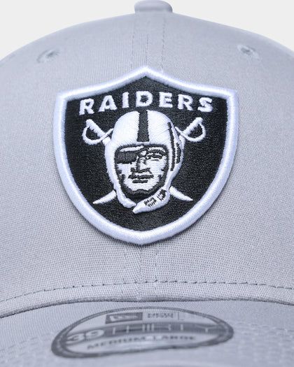 New Era Las Vegas Raiders 'Grey Black' 39THIRTY Stretch Fit Grey/Black