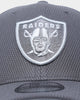 New Era Las Vegas Raiders 'Graphite Grey' 39THIRTY Stretch Fit Black/Grey