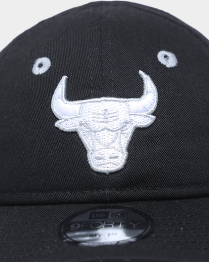 New Era Infant My 1st Chicago Bulls 9FORTY Stretch Fit Black/Grey/White