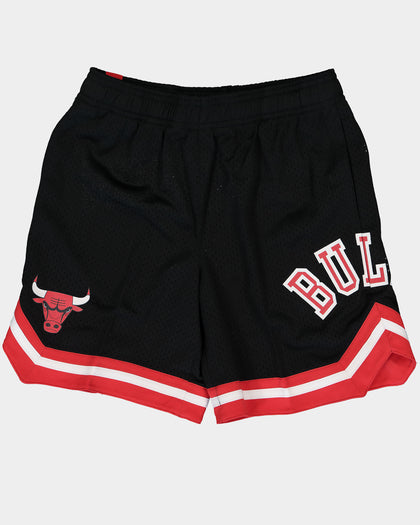 NBA Kids' Chicago Bulls Ally Oop Mesh Shorts Black