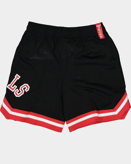 NBA Kids' Chicago Bulls Ally Oop Mesh Shorts Black