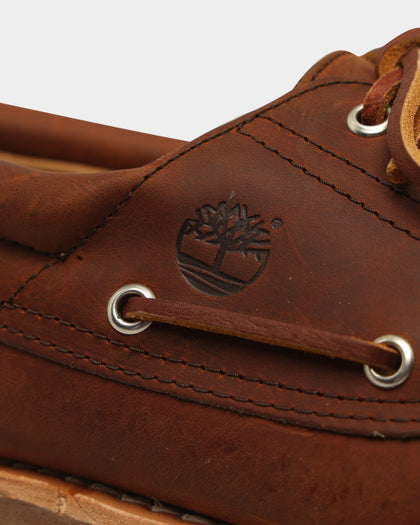 Timberland Authentics 3 Eye Classic Shoes Rust Full Grain