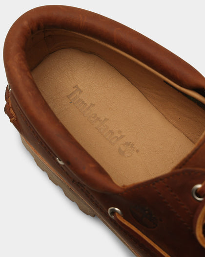 Timberland Authentics 3 Eye Classic Shoes Rust Full Grain