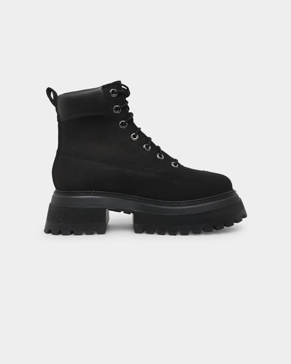 Timberland Women's Sky 6" Lace Up Boots Black