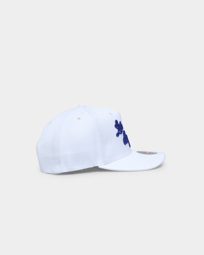 Mitchell & Ness Los Angeles Lakers 'Vintage White' Classic Red Snapback White