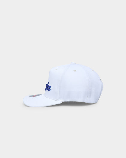 Mitchell & Ness Los Angeles Lakers 'Vintage White' Classic Red Snapback White
