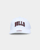 Mitchell & Ness Chicago Bulls 'Vintage White' Classic Red Snapback White