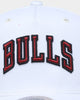 Mitchell & Ness Chicago Bulls 'Vintage White' Classic Red Snapback White