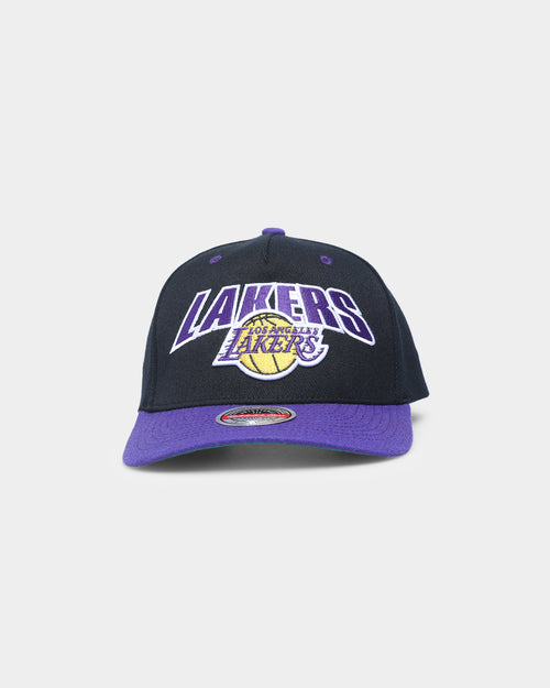 Mitchell & Ness Los Angeles Lakers  'Flashback' Classic Red Snapback Black