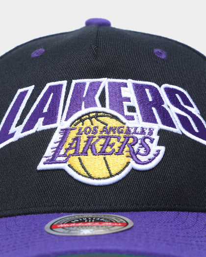 Mitchell & Ness Los Angeles Lakers  'Flashback' Classic Red Snapback Black