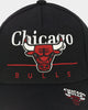 Mitchell & Ness Chicago Bulls 'Underscore' Classic Red Snapback Black