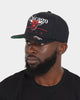 Mitchell & Ness Chicago Bulls 'Underscore' Classic Red Snapback Black