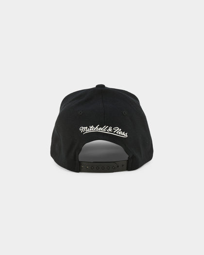 Mitchell & Ness San Antonio Spurs 'Underscore' Classic Red Snapback Black