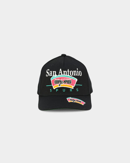 Mitchell & Ness San Antonio Spurs 'Underscore' Classic Red Snapback Black
