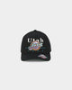 Mitchell & Ness Utah Jazz 'Underscore' Classic Red Snapback Black