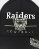Mitchell & Ness Los Angeles Raiders 'Underscore' Classic Red Snapback Black