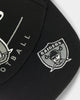 Mitchell & Ness Los Angeles Raiders 'Underscore' Classic Red Snapback Black