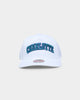 Mitchell & Ness Charlotte Hornets 'Vintage White' Classic Red Snapback White