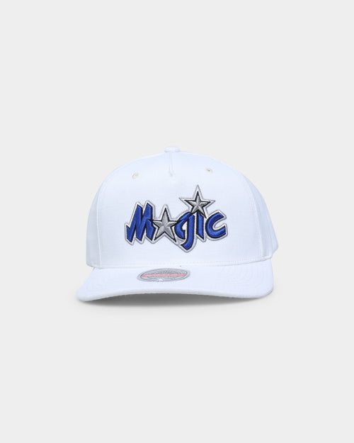 Mitchell & Ness Orlando Magic 'Vintage White' Classic Red Snapback White