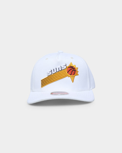 Mitchell & Ness Phoenix Suns 'Vintage White' Classic Red Snapback White