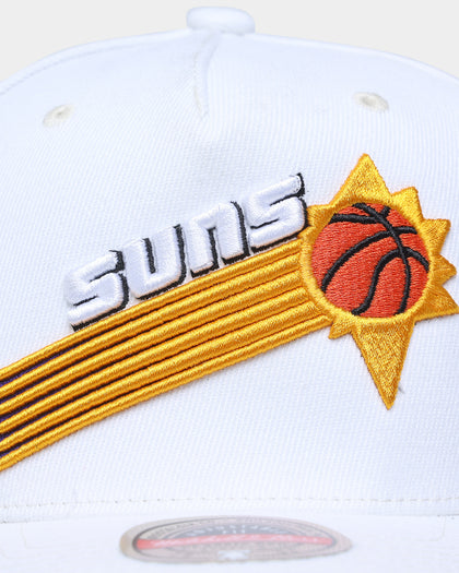 Mitchell & Ness Phoenix Suns 'Vintage White' Classic Red Snapback White