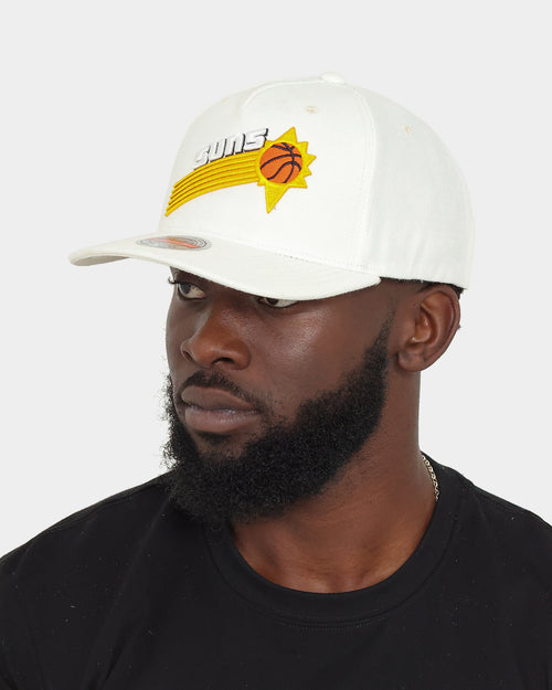Mitchell & Ness Phoenix Suns 'Vintage White' Classic Red Snapback White