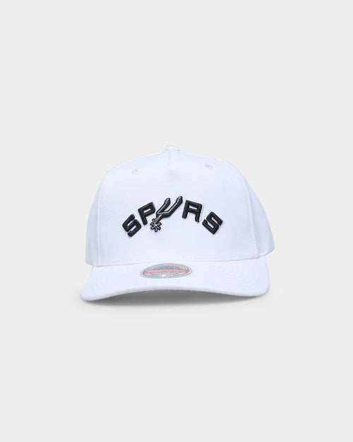 Mitchell & Ness San Antonio Spurs 'Vintage White' Classic Red Snapback White