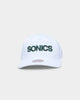 Mitchell & Ness Seattle Supersonics 'Vintage White' Classic Red Snapback White