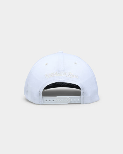 Mitchell & Ness Seattle Supersonics 'Vintage White' Classic Red Snapback White